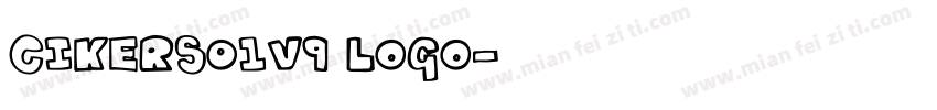cikers01v9 logo字体转换